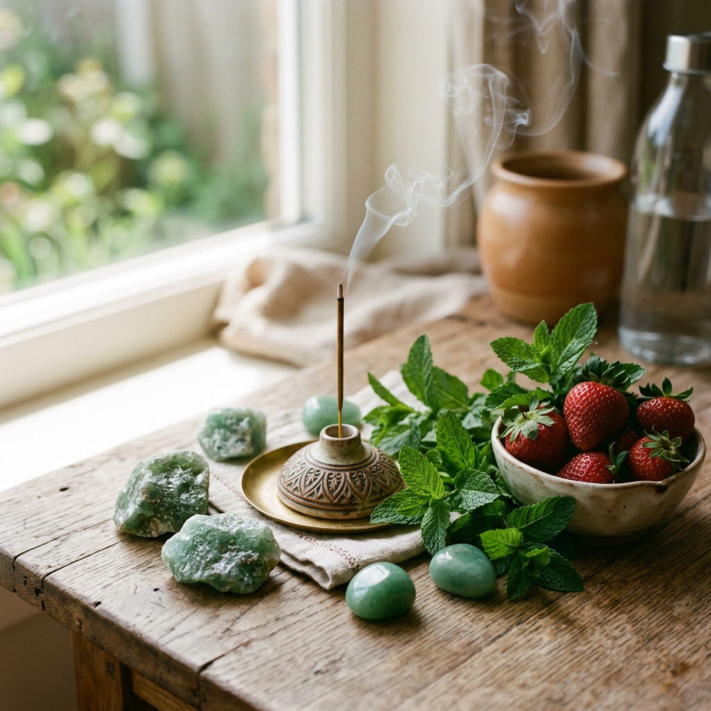 🍃 The Daily Guide: Grounding, Fresh Food, & June Magic
