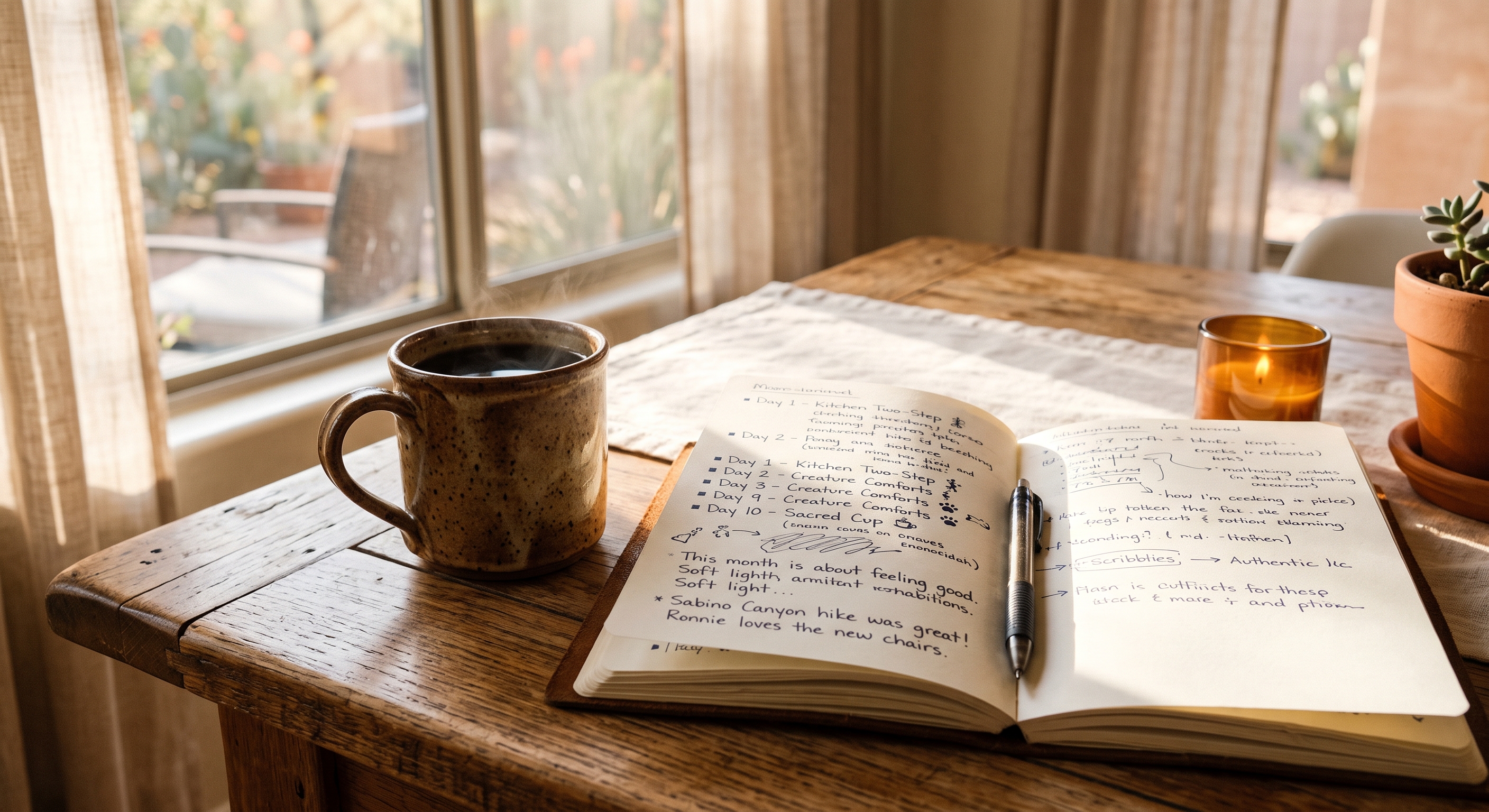The 30-Day Cozy Reset Challenge: Real Peace Without the Fluff